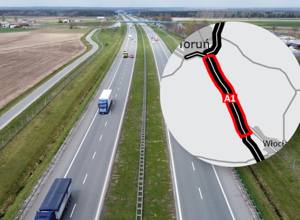 Autostrada A1 dostanie trzeci pas. Pierwsze prace już ruszają [MAPA]