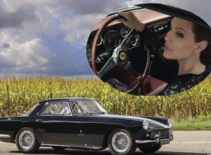 Angelina Jolie sprzedaje piękne Ferrari. 250 GT zagrało kiedyś w reklamie