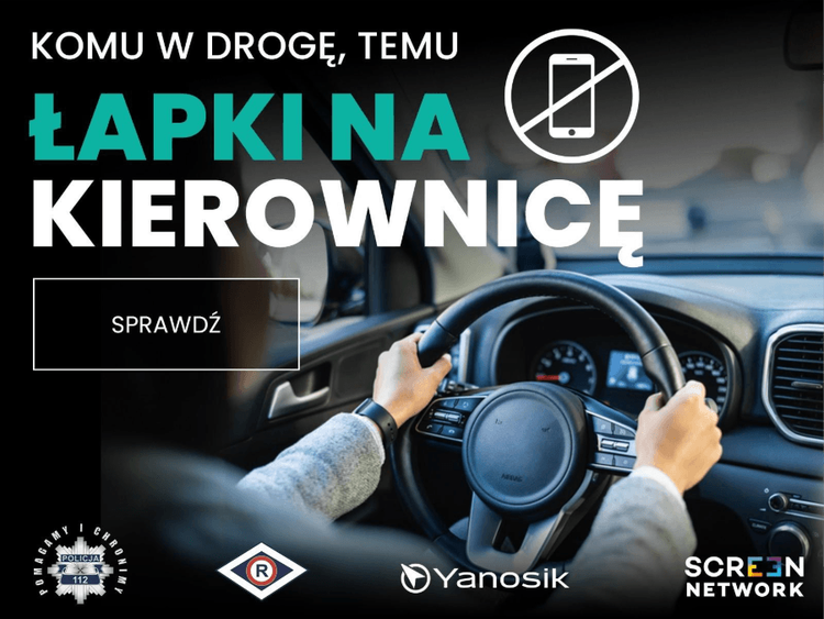 "Łapki na kierownicę" 2026