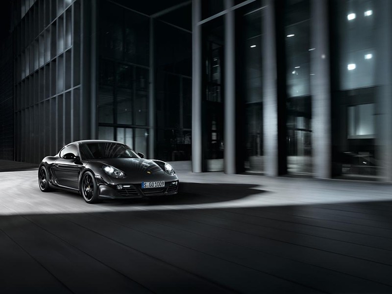 Porsche Cayman S Czarna Mamba