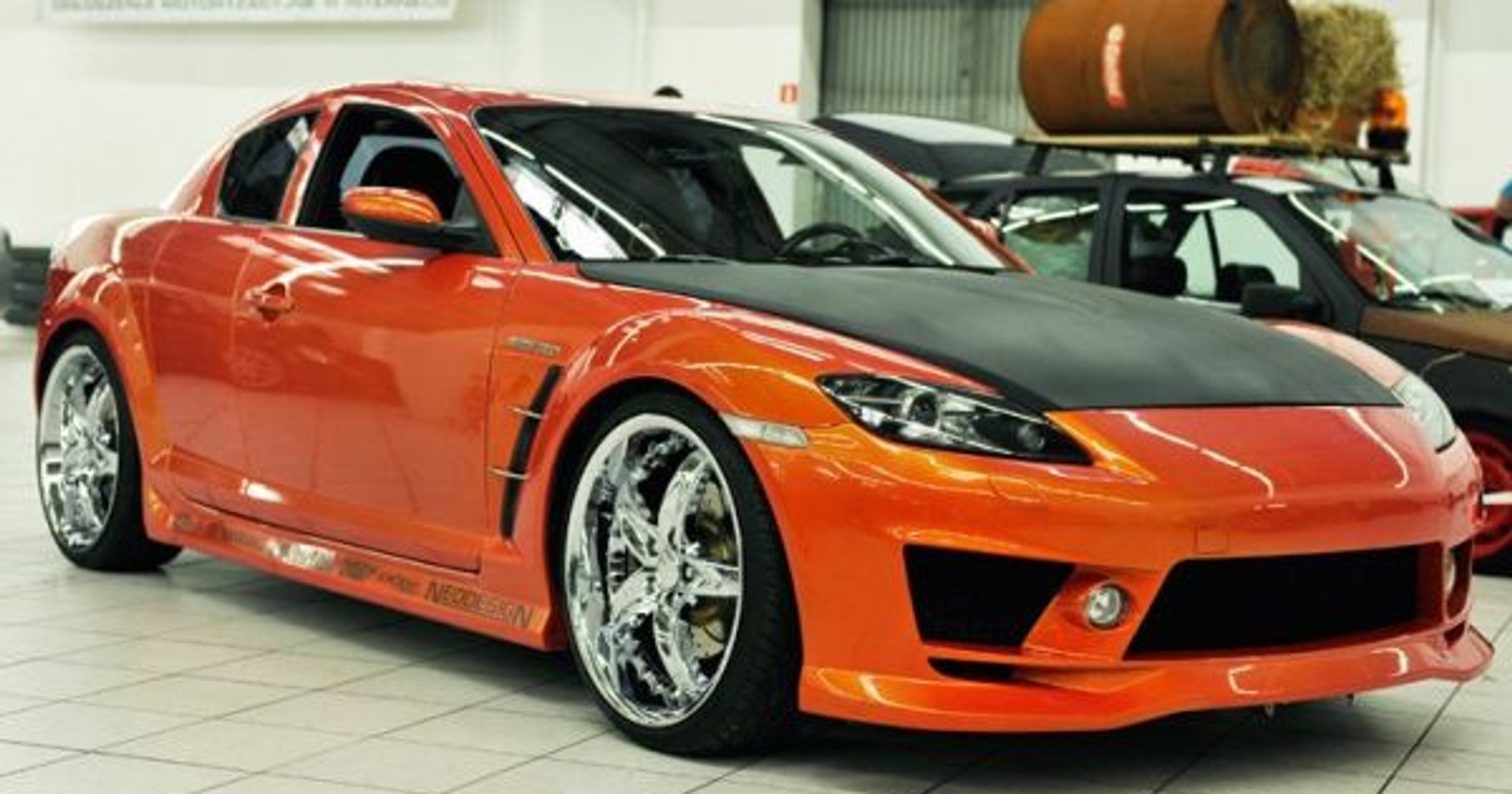 Mazda RX-8 Pomarańczowa alternatywa