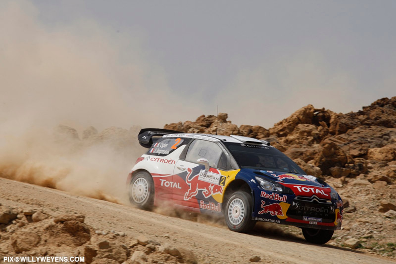 Rajd Jordanii 2011: Ogier lepszy o 0,2 sekundy (wyniki)
