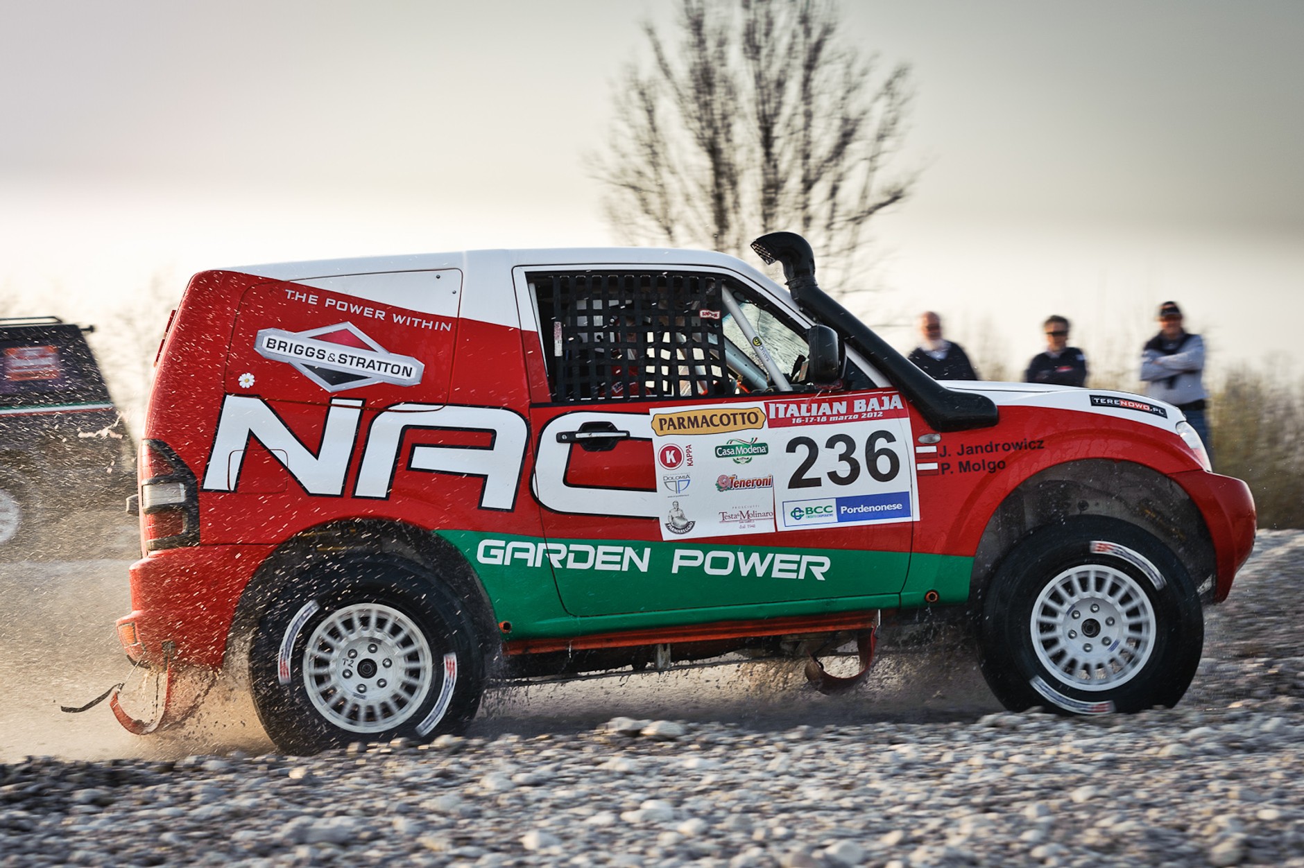 Choroba Małysza pogrzebała szansę na dobry wynik w Italian Baja