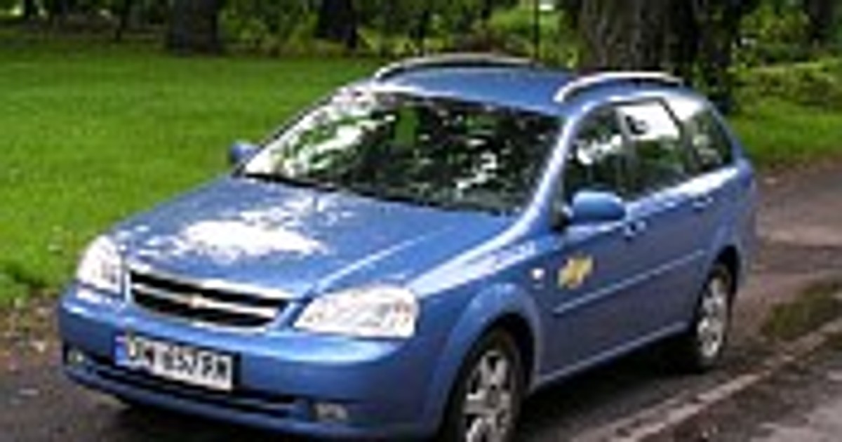 Chevrolet Lacetti kombi: Z rodzinnym charakterem
