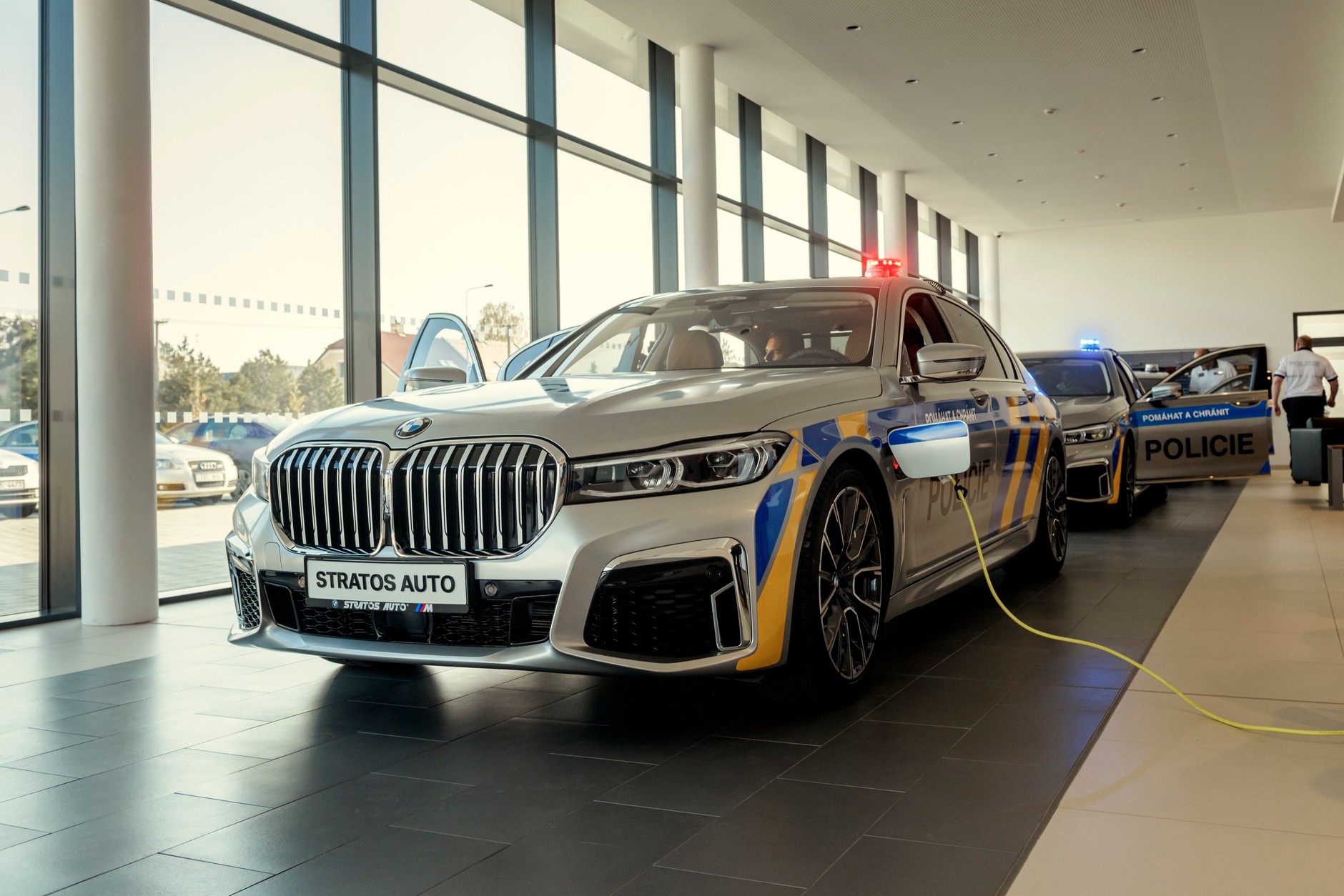 BMW 745Le xDrive w czeskiej policji
