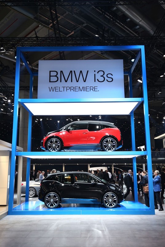 BMW i3 oraz i3s we Frankfurcie