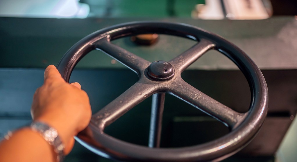 Kierownica ciężarówki Daimlera z 1898 r.