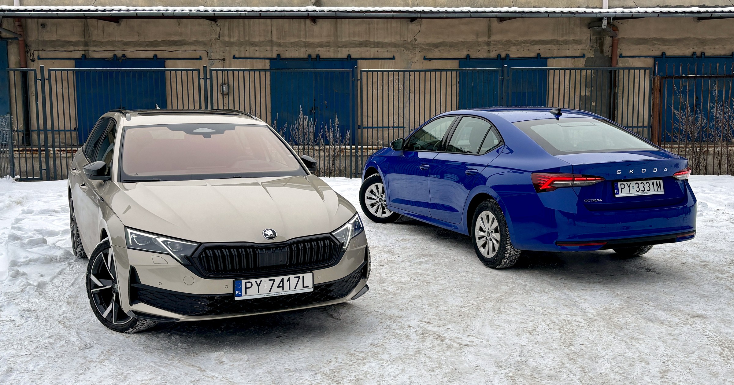 Skoda Octavia Combi Sportline i Skoda Octavia Liftback Essence