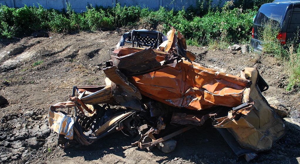 Skradzione samochody trafiały na auto złom
