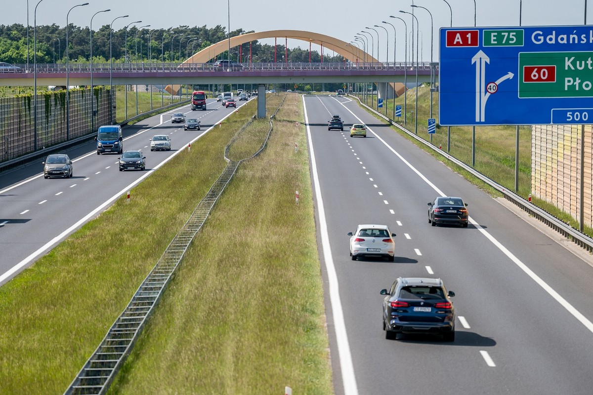 Autostrada A1 darmowa na wakacje. Pod jednym warunkiem. Będą liczyć minuty