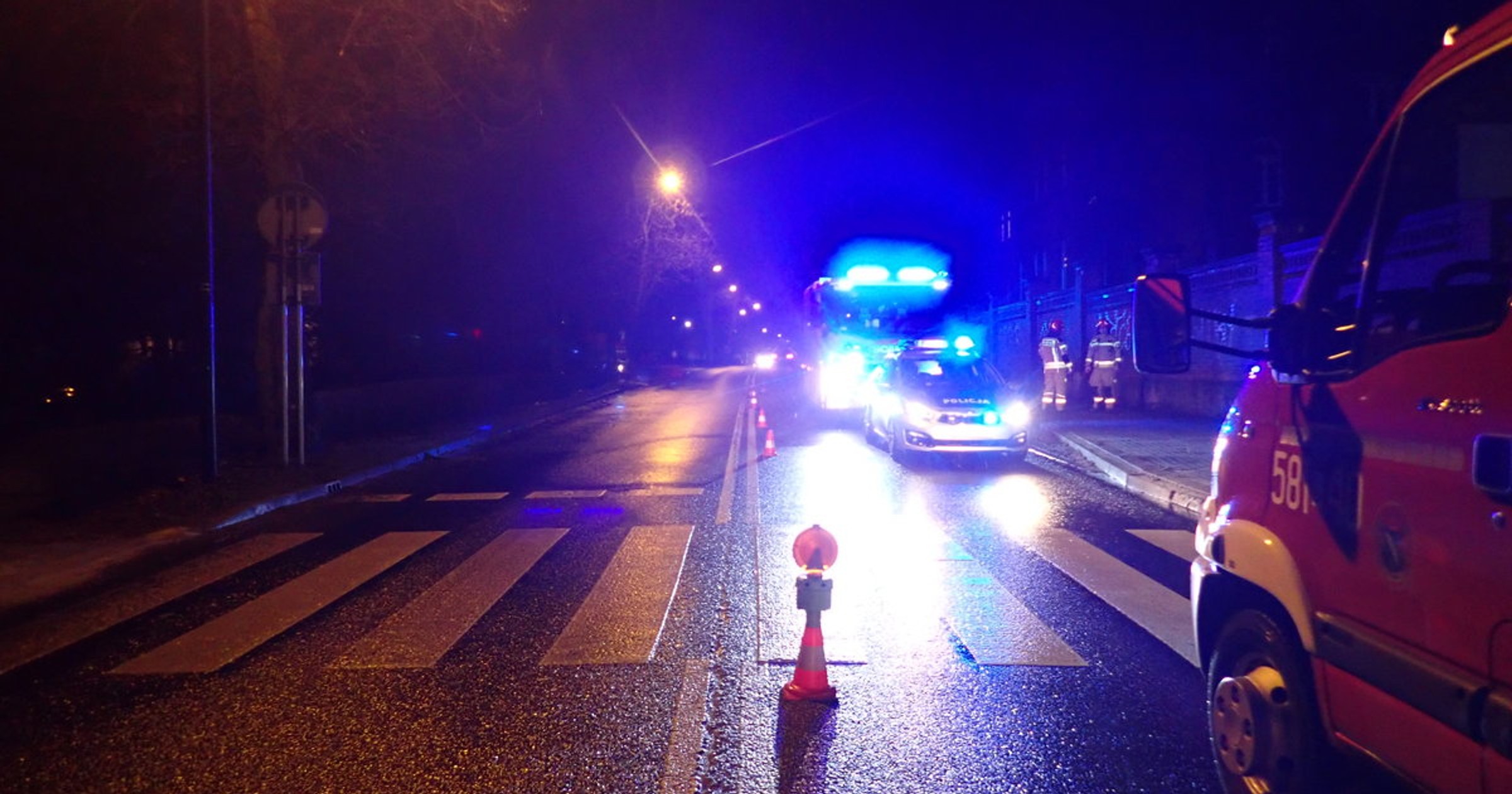 33-latek potrącił 69-latkę na przejściu dla pieszych w Rybniku