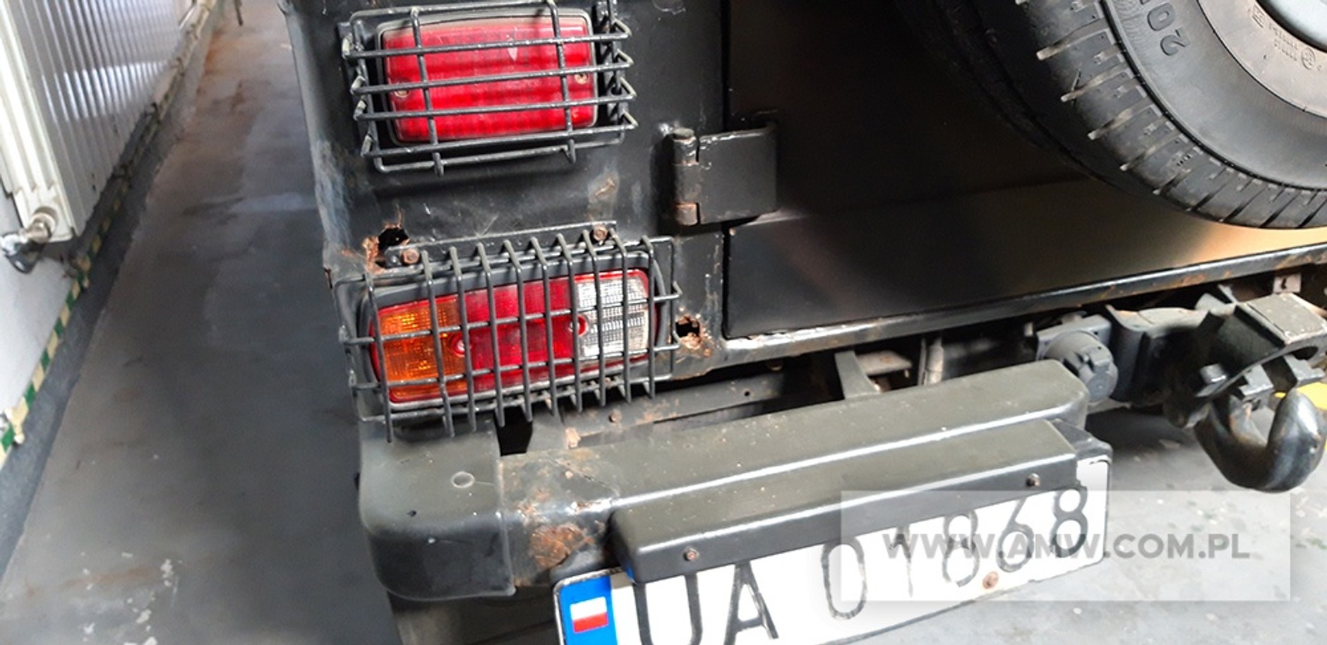 Mercedes 290 GD korozja