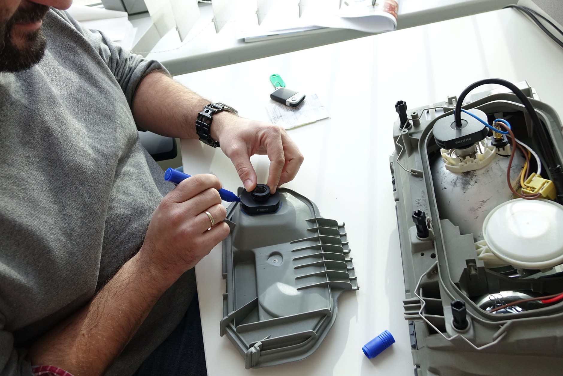 Częstym problemem takich modyfikacji jest brak miejsca