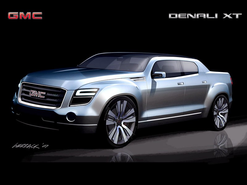 Chicago 2008: GMC Denali XT Concept: hybrydowy pickup spalający etanol