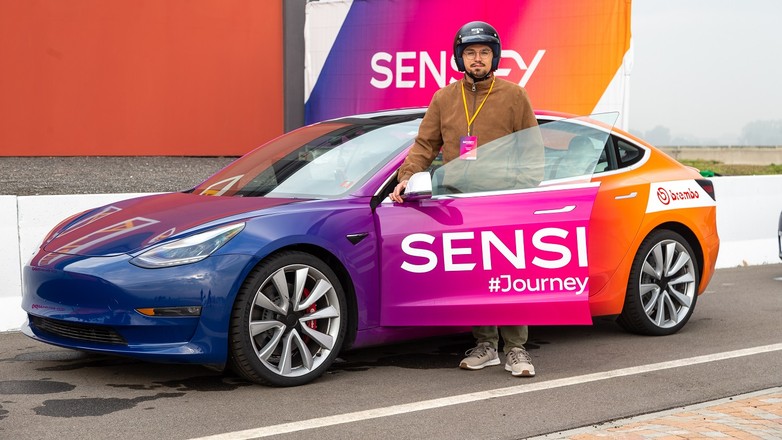 Testy Brembo Sensify na torze Tazio Nuvolari w Lombardii