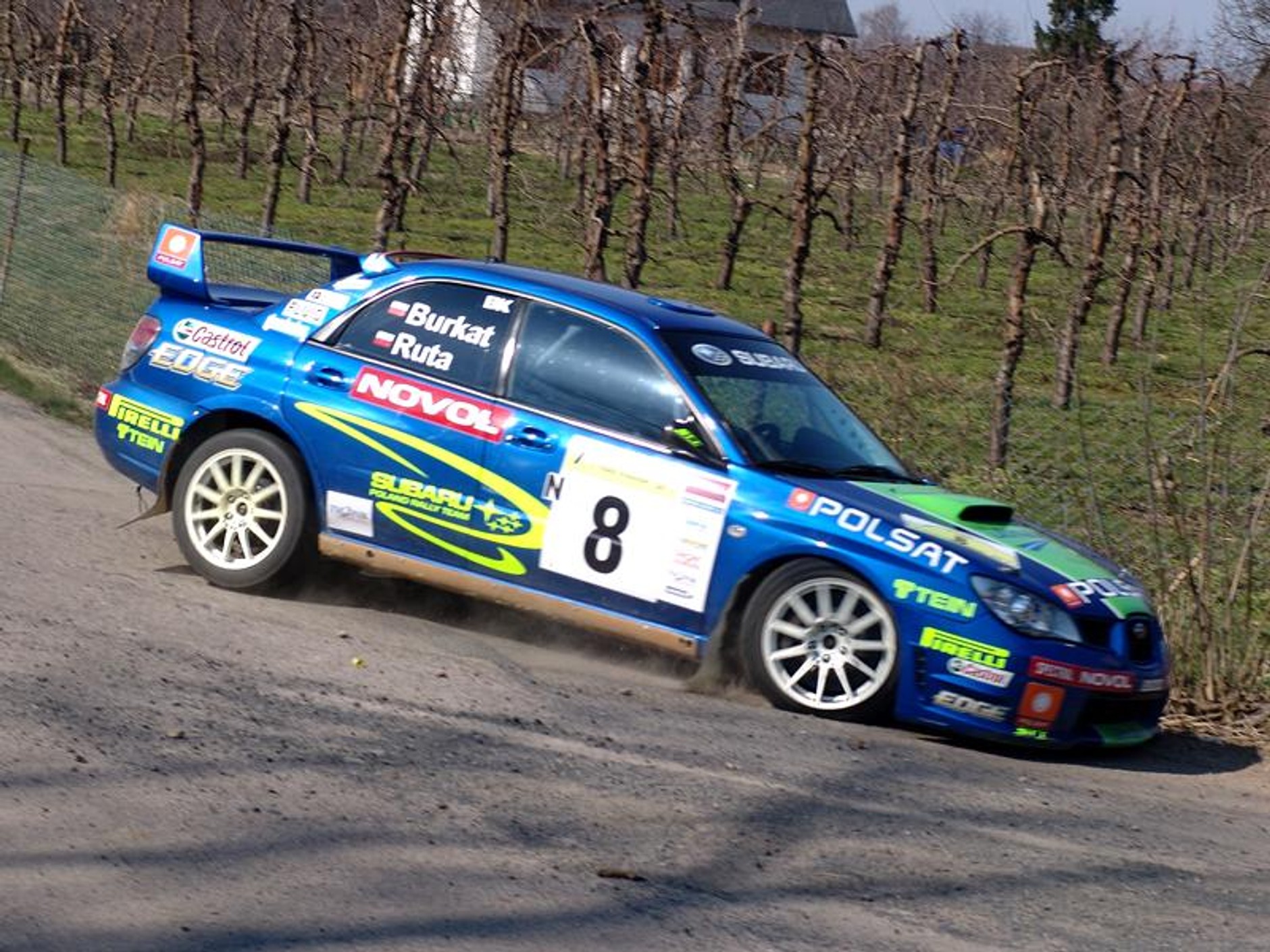 Rajd Mazowiecki 2007: Maciejewski królem wiosny (fotogaleria)