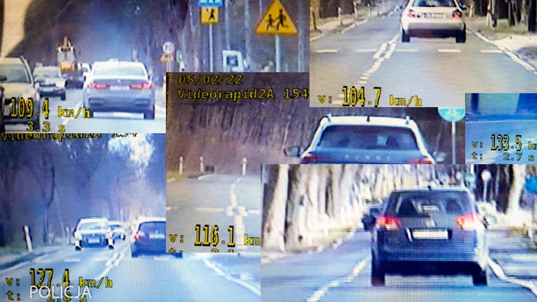 Jeden odcinek drogi, dwie godziny, sześć zatrzymanych praw jazdy