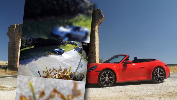 Jej Porsche ruszyło i samo pojechało. Sytuacji już nie dało się uratować