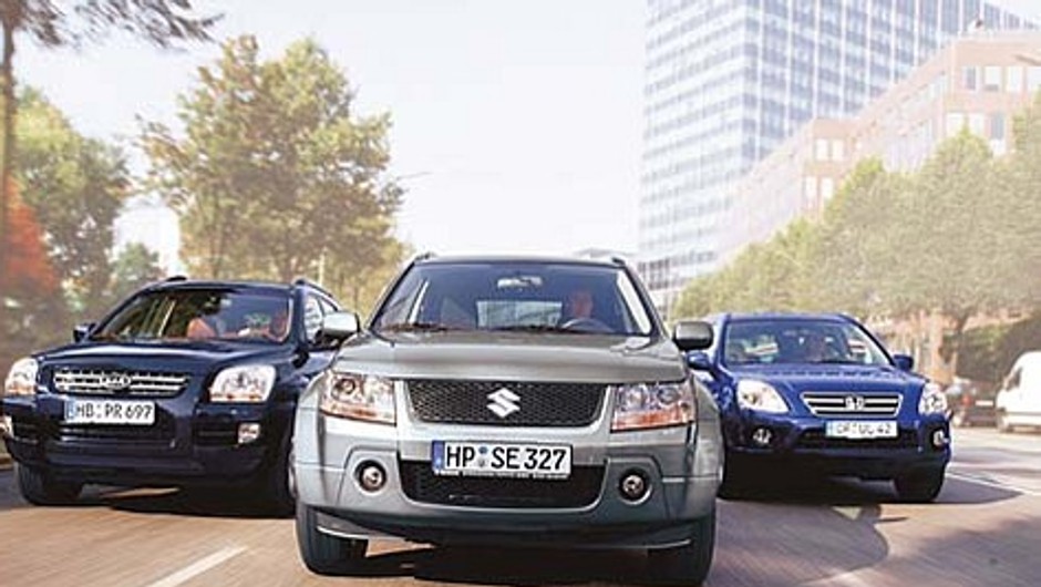 Honda CR-V, Kia Sportage, Suzuki Grand Vitara - Na każdą okazję
