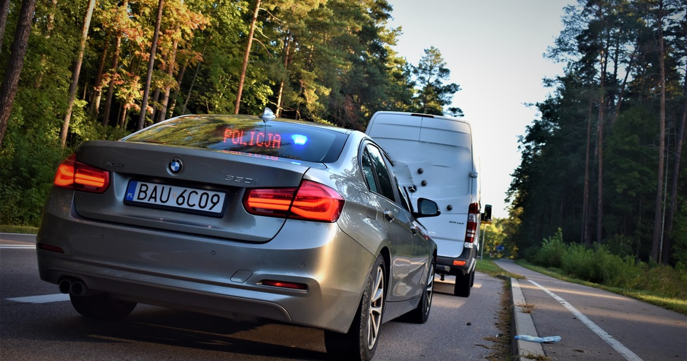 Augustowscy policjanci odzyskali busa skradzionego w Warszawie