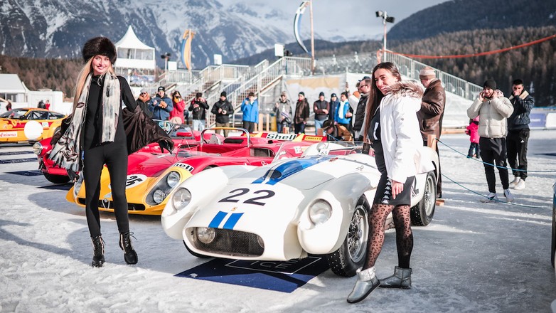 Klasyki na lodzie w St. Motitz