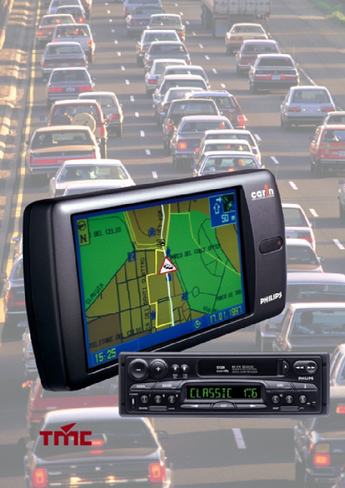 Philips z odbiornikiem TMC