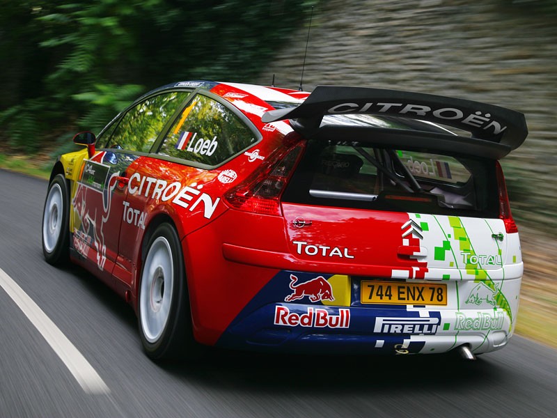 Paryż 2008: Citroën C4 WRC HYmotion4 – hybridnowy sportowiec