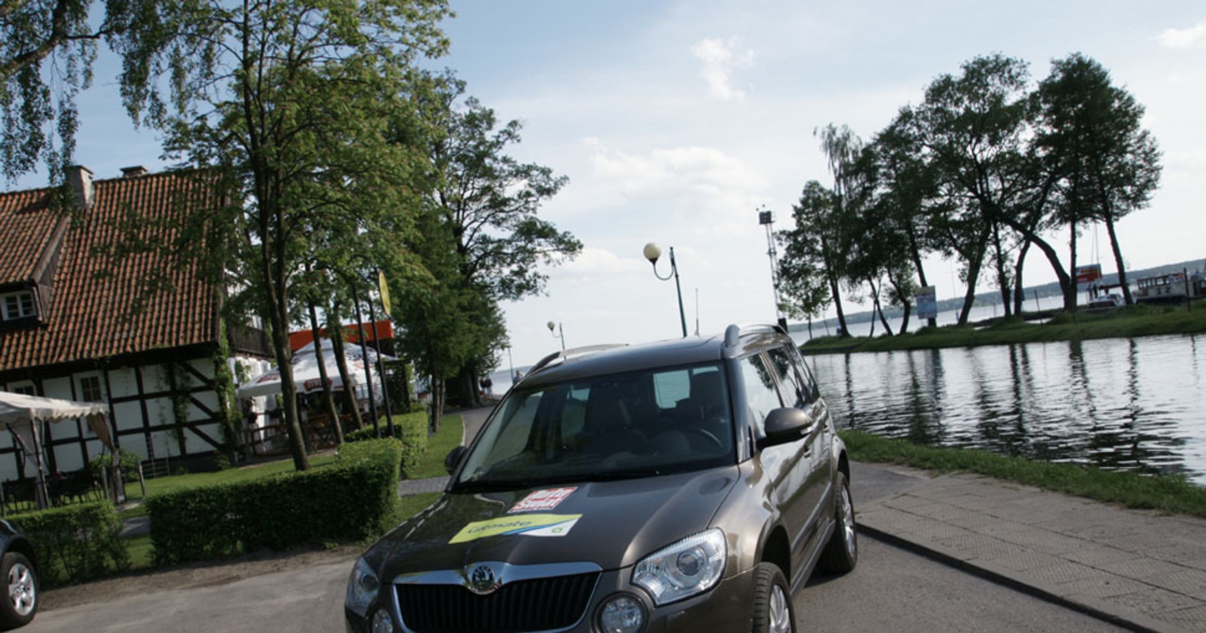 Skoda Yeti w kwaterze Hitlera