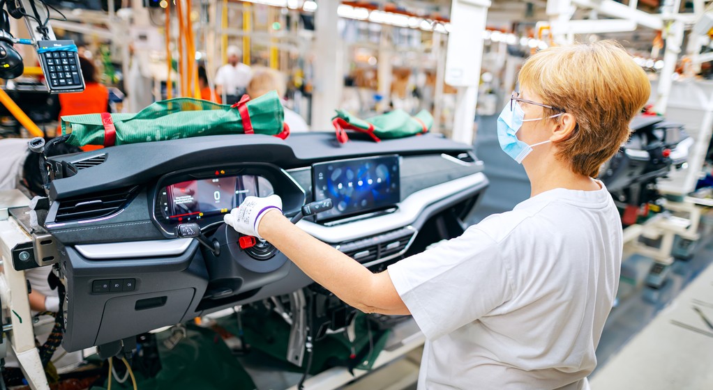 Fabryka SAS w Mlada Boleslav należąca do Grupy Faurecia