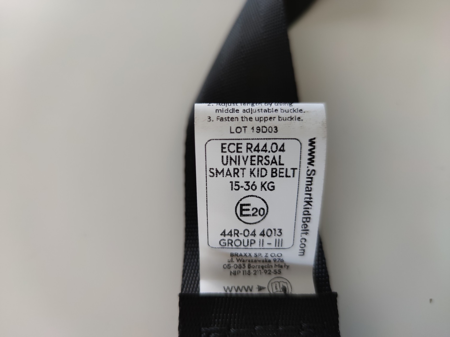 Smart Kid Belt