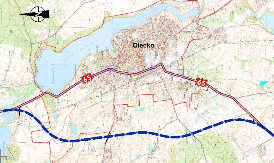 GDDKiA: obwodnica Olecka dostępna dla kierowców