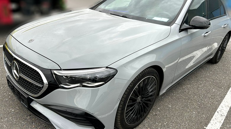 Mercedes-Benz E200 odzyskany w Belgii dzięki polskim pogranicznikom