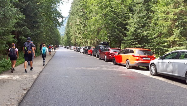 Droga do Morskiego Oka będzie zamknięta. Trzeba będzie iść na piechotę