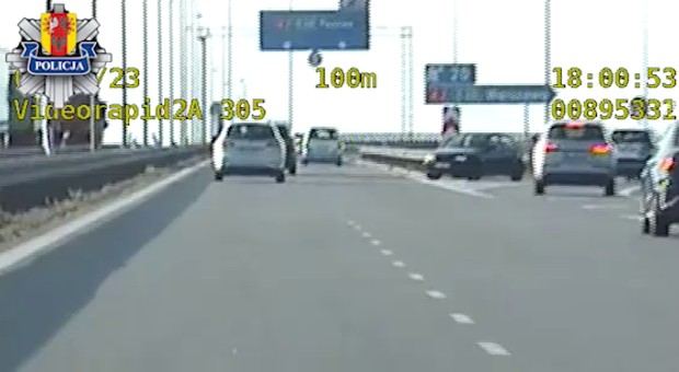 Policjanci nie mogli uwierzyć własnym oczom. Nadjechali w odpowiednim momencie