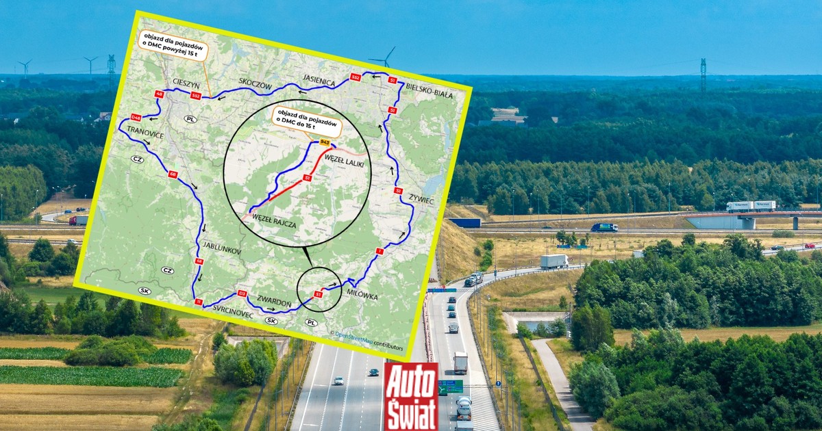 Na cały miesiąc zamkną ważny tunel na południu Polski. GDDKiA podaje daty i objazdy
