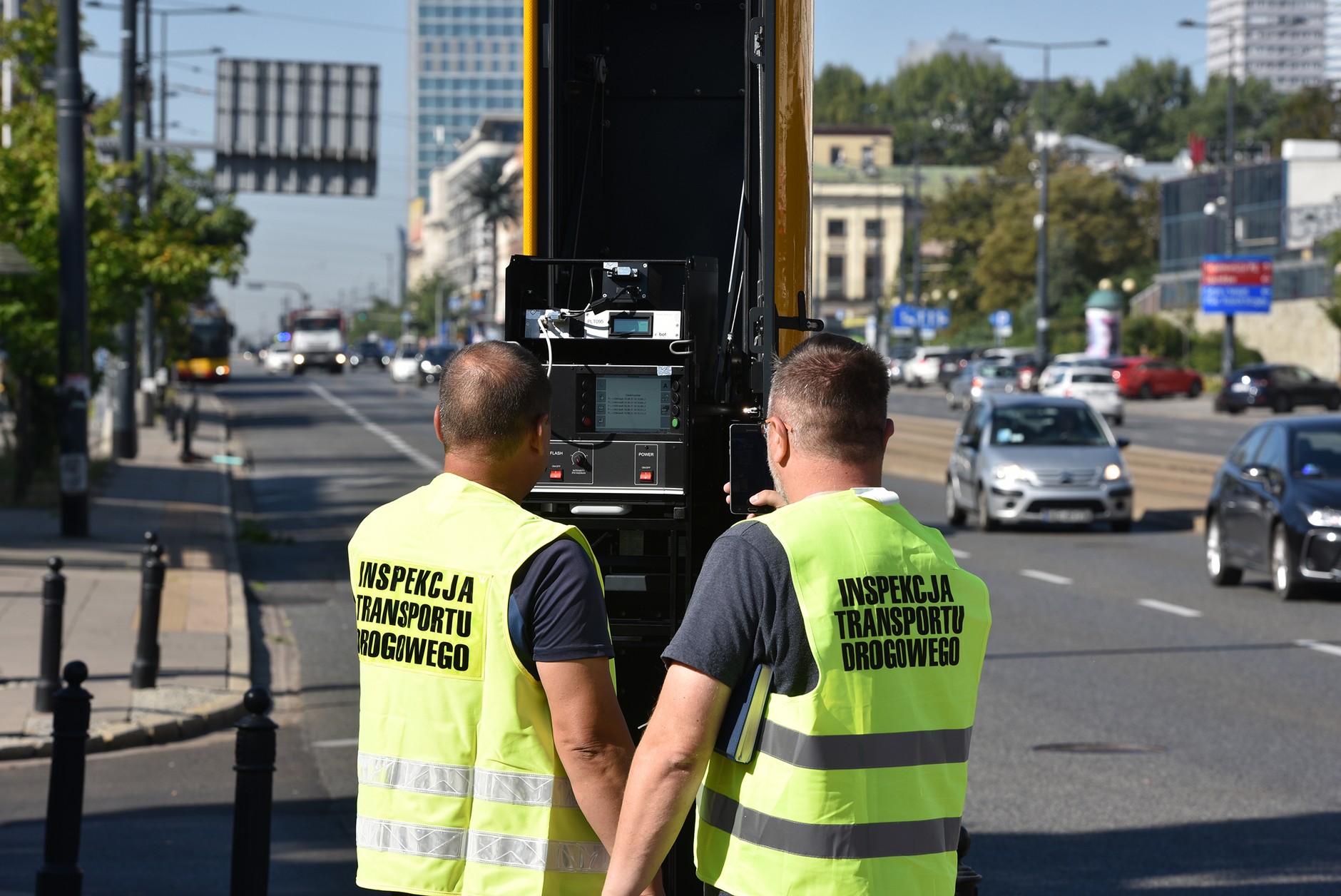 Działają fotoradary na moście Poniatowskiego