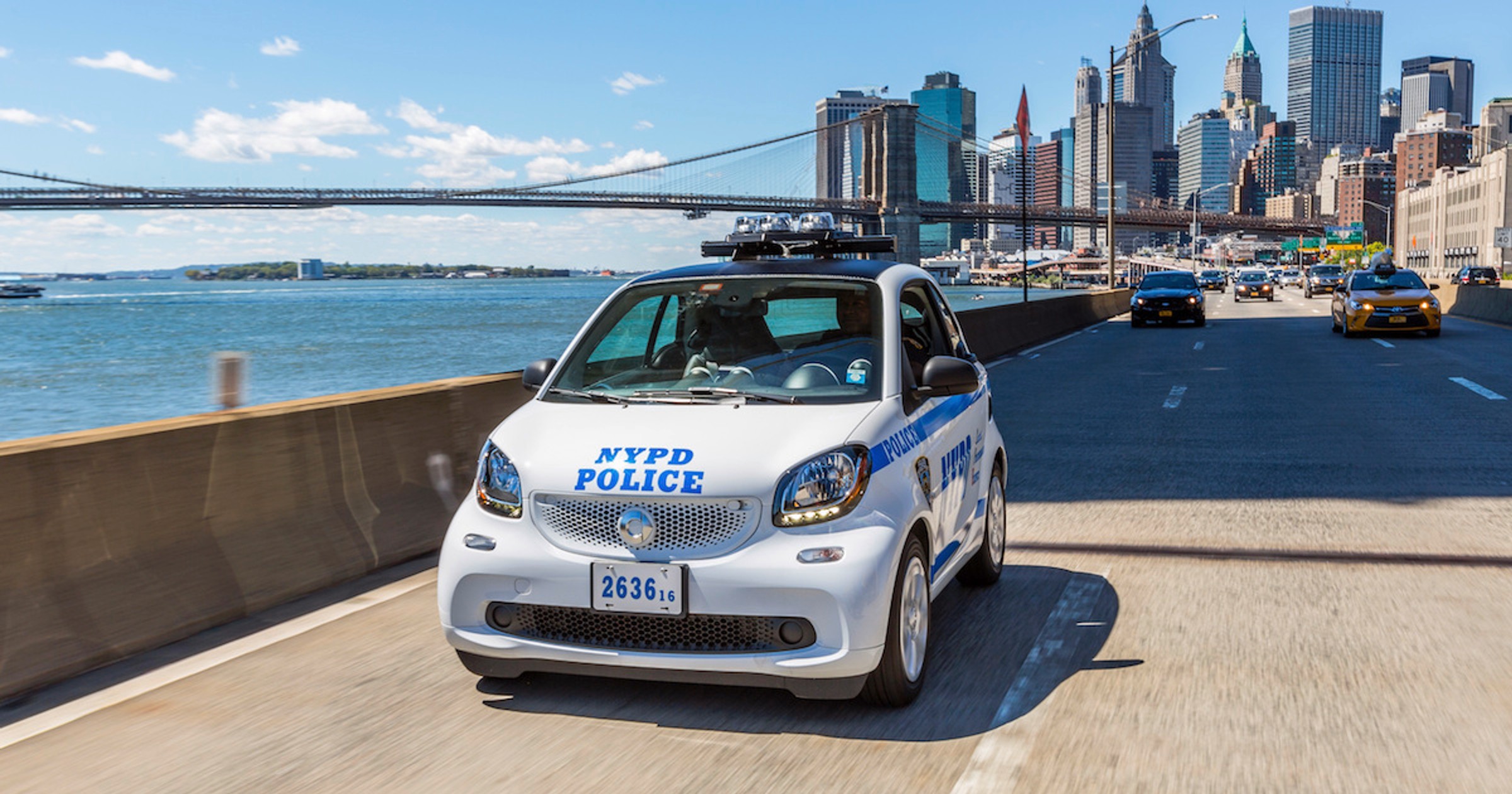 Smart Fortwo w służbie nowojorskiej policji