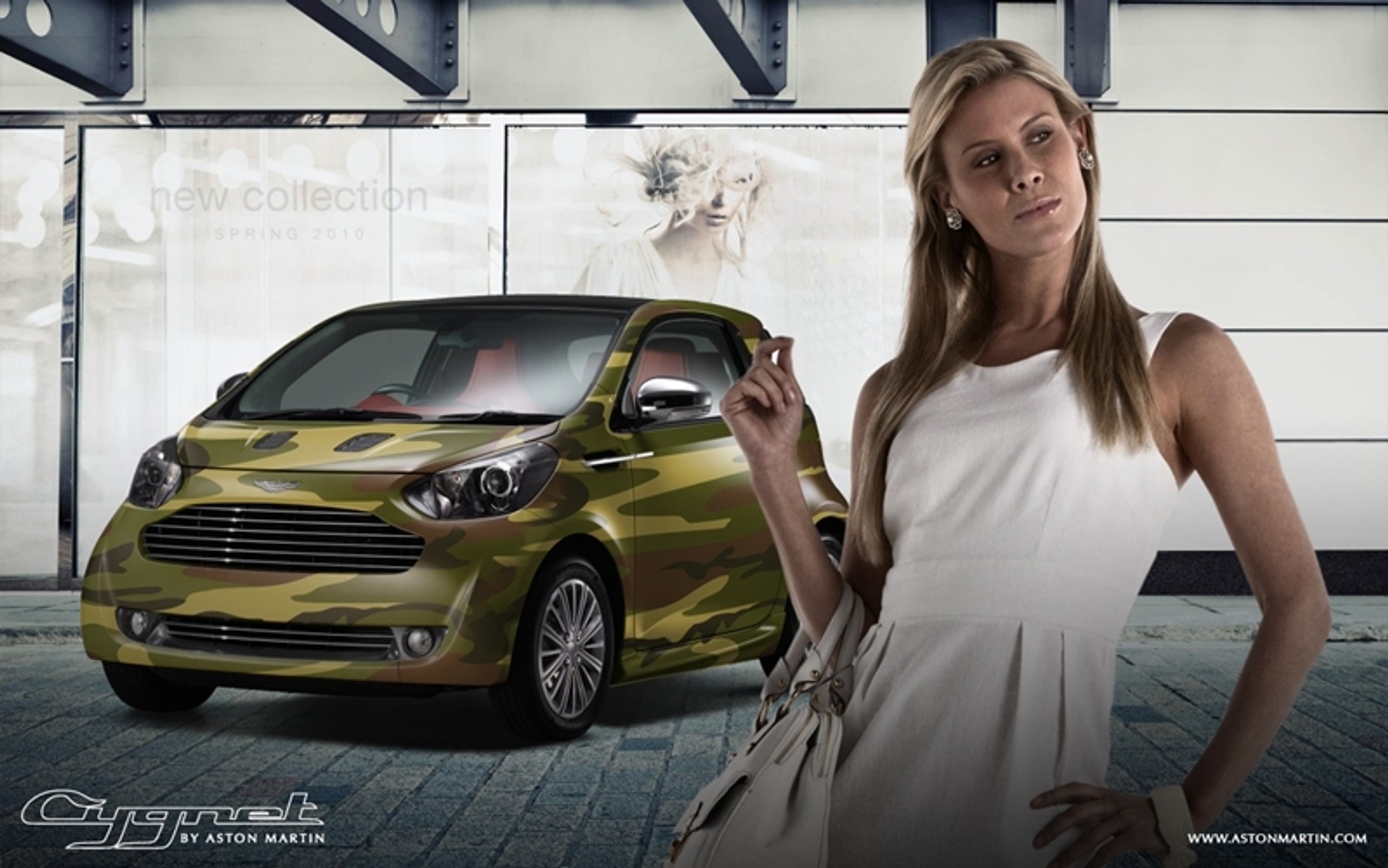 Aston Martin Cygnet – zrób sobie ekscentryczną tapetę