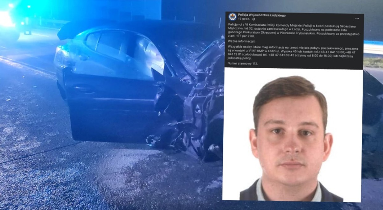 Policja prosi o pomoc w odnalezieniu kierowcy BMW. Prokuratura wydała list gończy