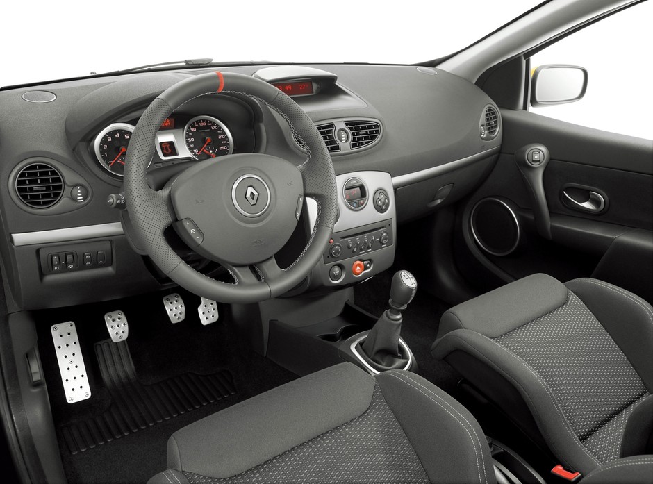 Renault CLIO III Sport F1 Team wnętrze (2005-2012)