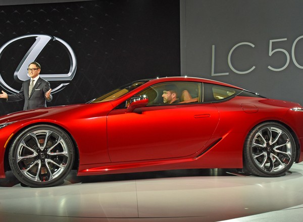 Lexus LC 500: Swiatowa premiera na salonie w Detroit