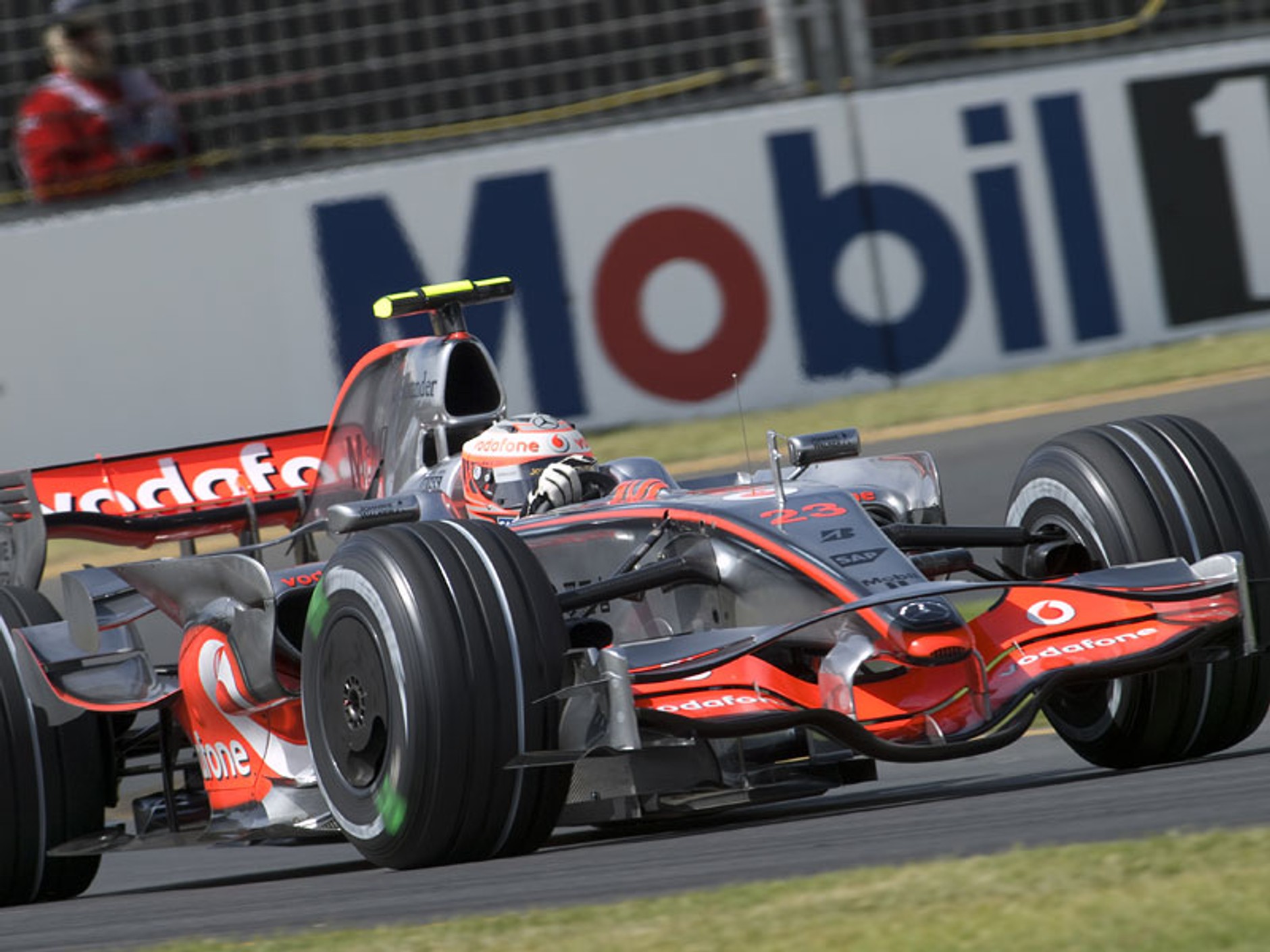 Grand Prix Australii 2008: Robert Kubica najszybszy na treningu!