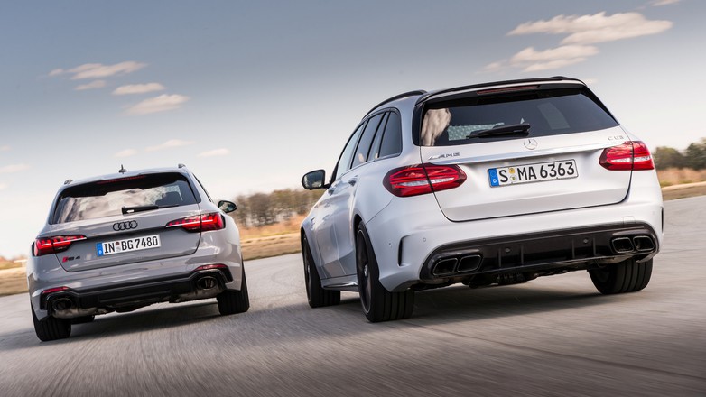 Audi RS 4 Avant kontra Mercedes-AMG C 63 T