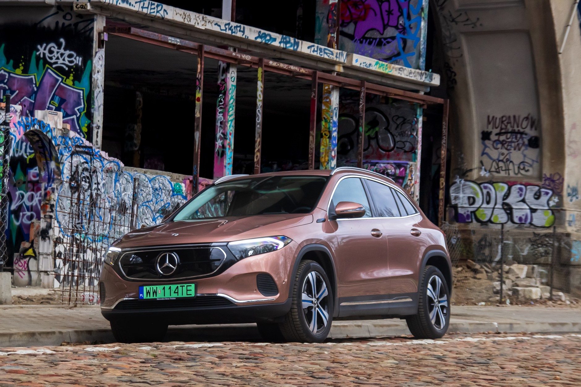 10. miejsce: Mercedes EQA - 104 egz.