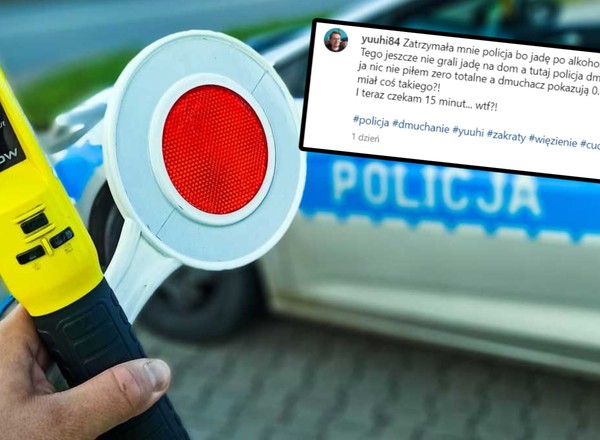 Nie pił alkoholu, a wydmuchał 0,01."Tego jeszcze nie grali"