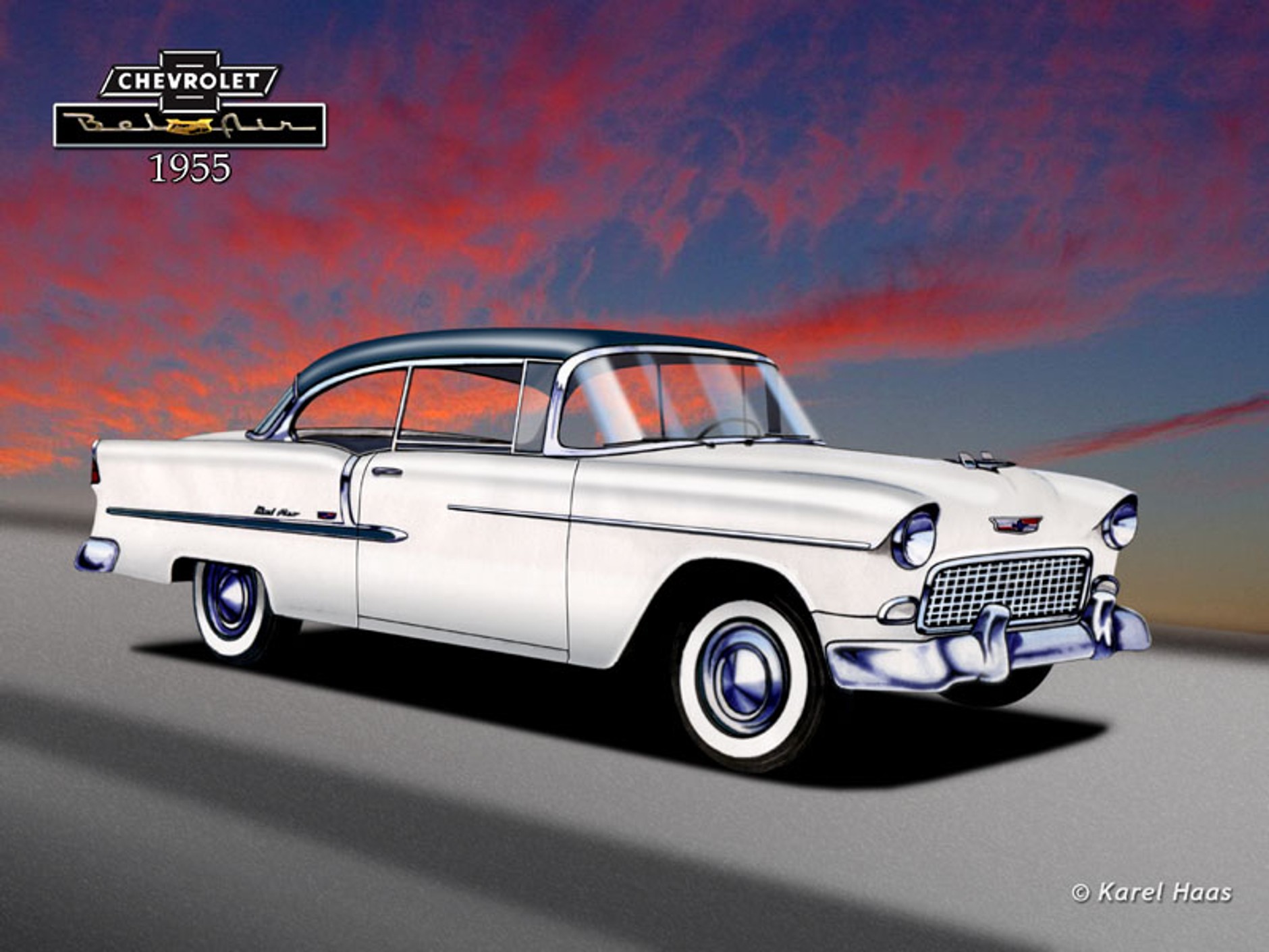 Chevrolet Bel Air – amerykański klasyk (fotogaleria)