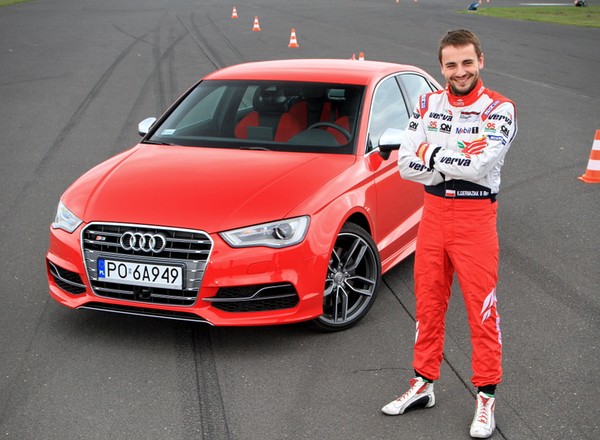 Kuba Giermaziak testuje Audi S3 limousine