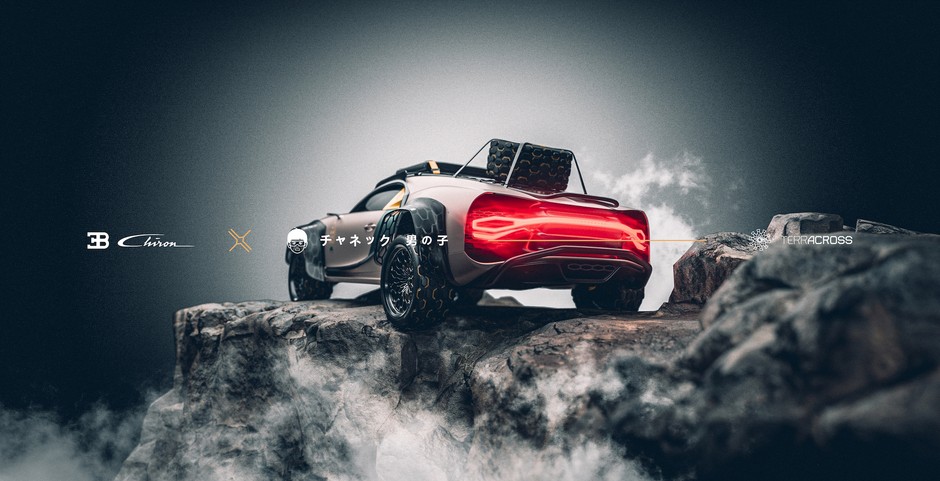 Bugatti Chiron Terracross – render