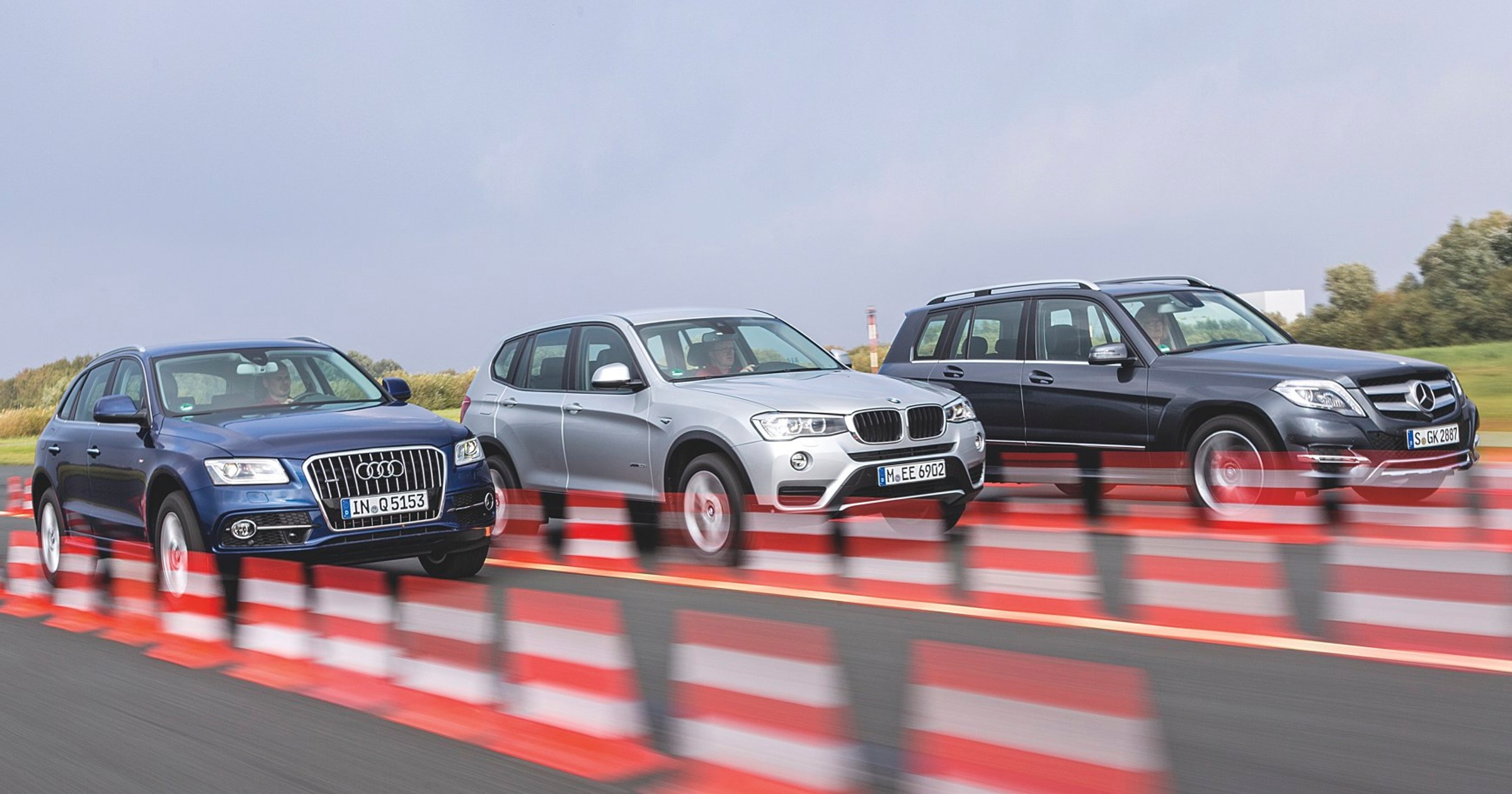 Porównanie: Audi Q5, BMW X3, Mercedes GLK