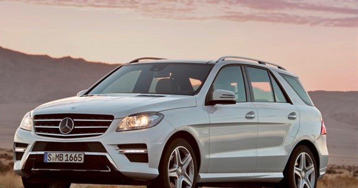 Mercedes ML trzeci Auto wiat